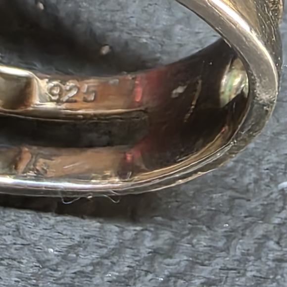 💙Sterling Silver Sapphire Wrap Ring – Size 8.5 – Tests Corundum 💎 - Picture 6 of 7